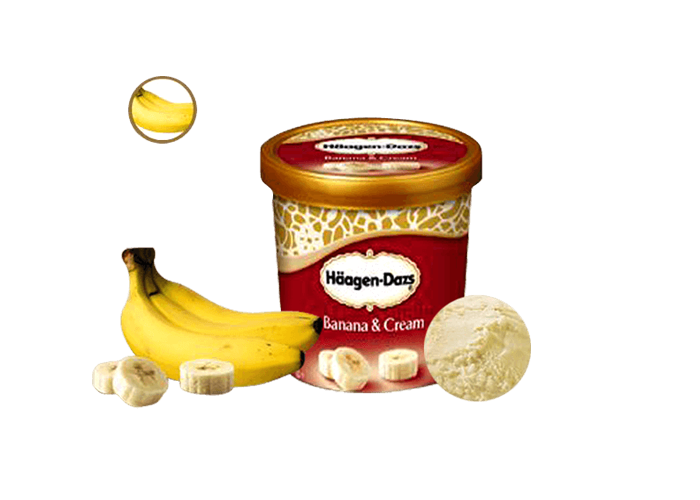 HAAGEN DAZS BANANE 100ML