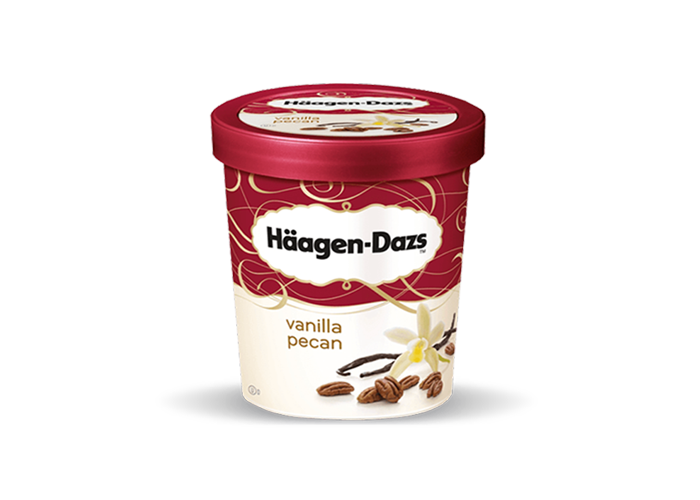 HAAGEN DAZS VANILLE PECAN 500ML