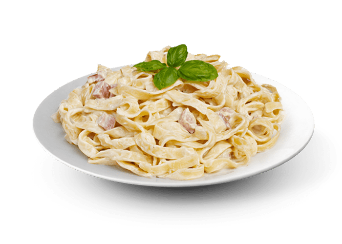 TAGLIATELLES CARBONARA